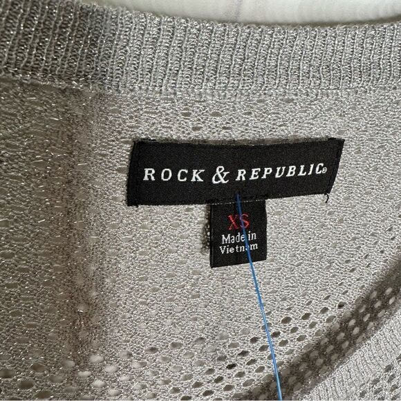 Rock & Republic XS silver top - Picture 7 of 7